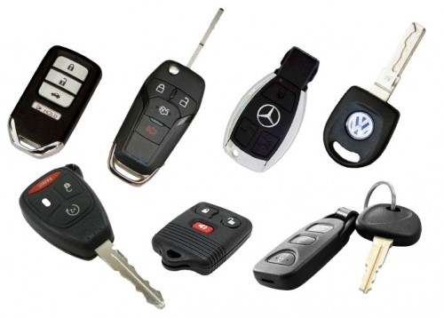 Car Keys and remote entry for home page